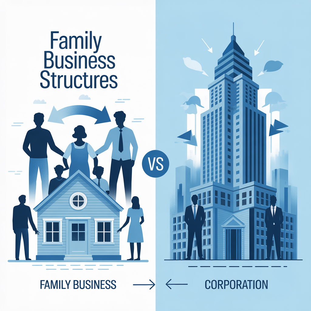 Family Businesses vs. Corporations: What’s the Difference?
